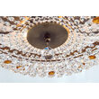 Plafoniera clasica cristal patinata 6xE14/40W, Sheraton DLU-2327/6/45 Patina Orion
